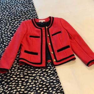 J. Crew pink size 4 wool jacket